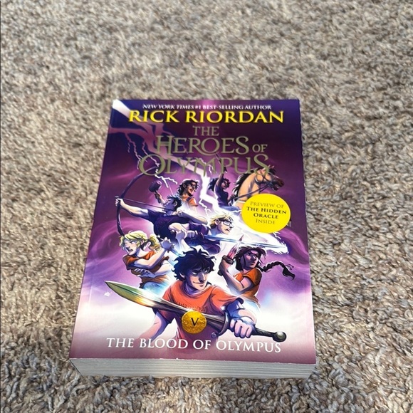 The Heroes of Olympus Book - Purple Cover 5 - Picture 1 of 5